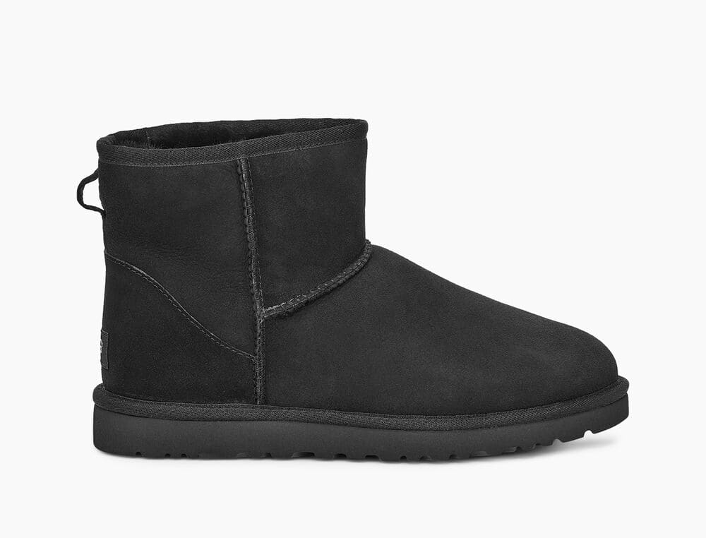 UGG Classic Mini Mens Boots Black - AU 836BY